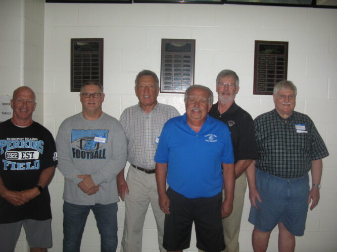 Bulldogs Coaches Celebrate Field